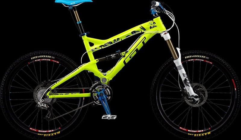 gt mountain bike in neon yellow color, bicycle, new, forma, ride, HD wallpaper