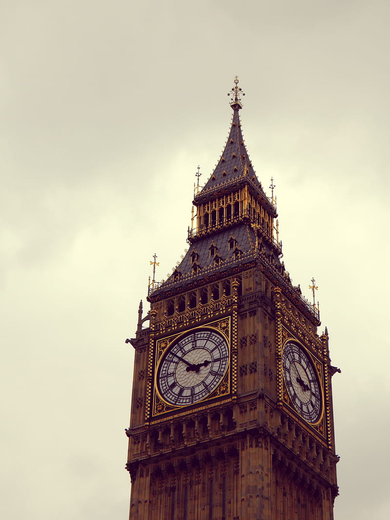 Clock, tower, architecture, HD phone wallpaper | Peakpx