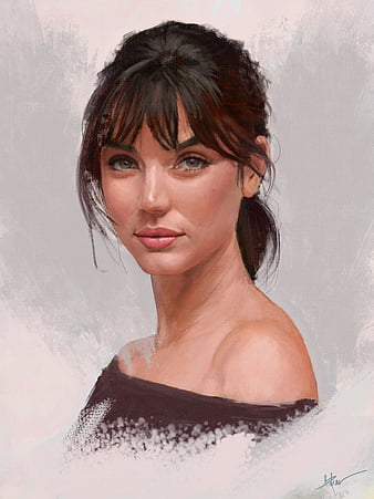 Digital Portrait Sketch by danivartist on DeviantArt