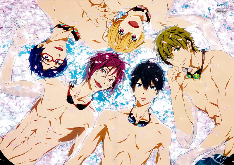 free iwatobi swim club makoto wallpaper