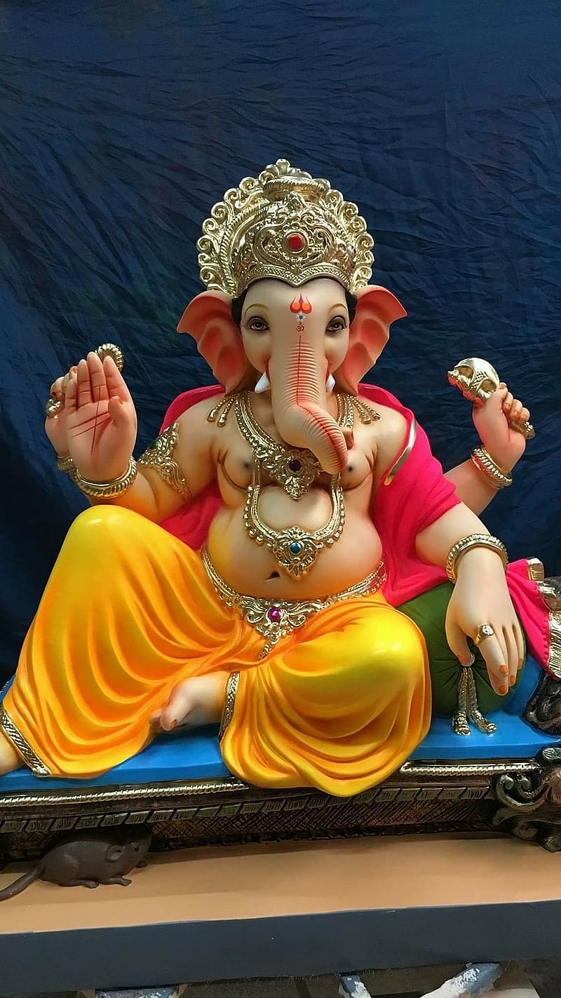 Cute Ganesha God, cute ganesha, god, ganpati bappa, HD phone ...
