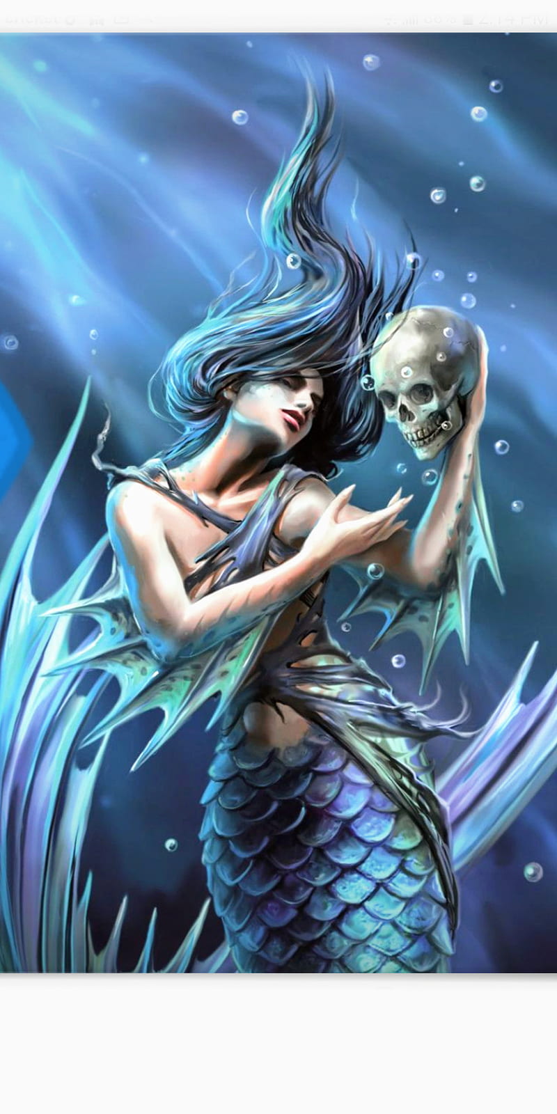 Death Mermaif, death, mermaid, HD phone wallpaper | Peakpx