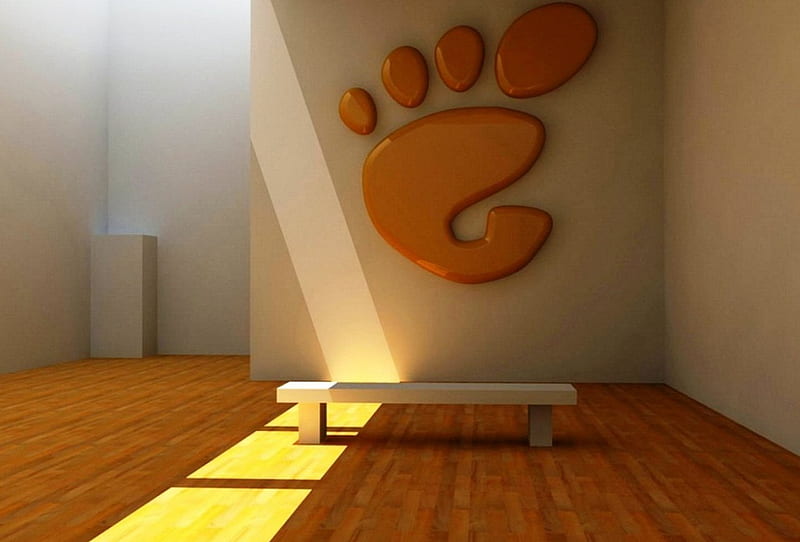 FootStep On The Wall, footstep, nice, wall, clear, HD wallpaper