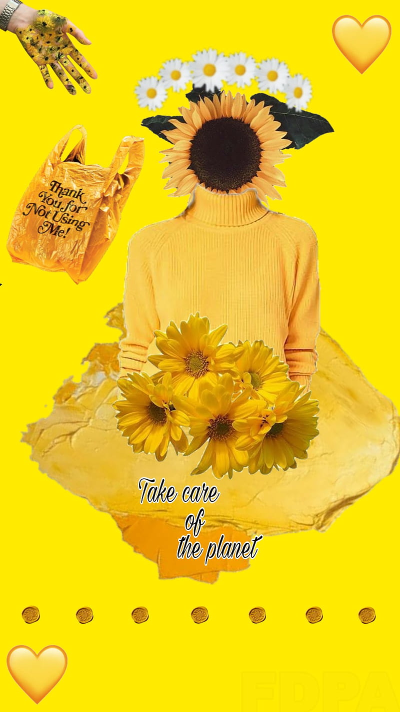 Y E L L O W, aesthetic, flowers, plants, tumblr, yellow, HD phone wallpaper  | Peakpx