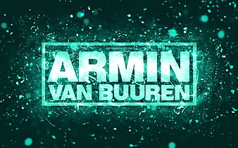 Armin van Buuren pink logo dutch DJs, pink neon lights, creative, pink ...