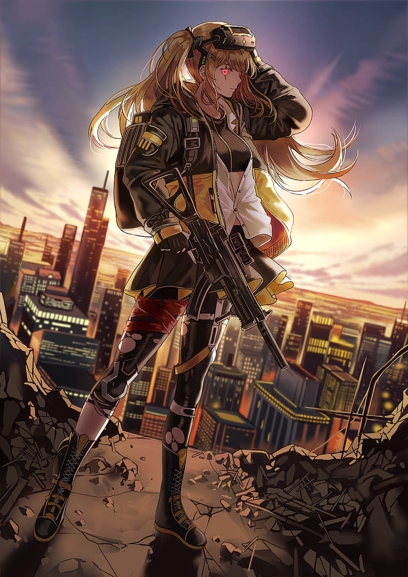 Anime Girls Frontline UMP9 4K Wallpaper #6.1092