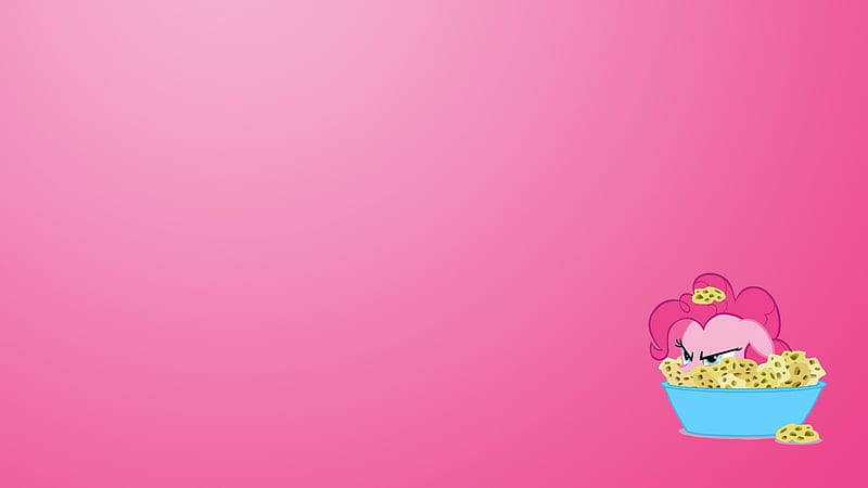 Pinkie Cookie Monster, Pinkie Pie, My Little Pony, Friendship is Magic, Pink, Cookie, HD wallpaper