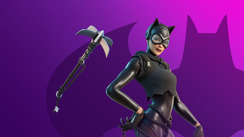 Catwoman Zero Fortnite 2021, HD wallpaper