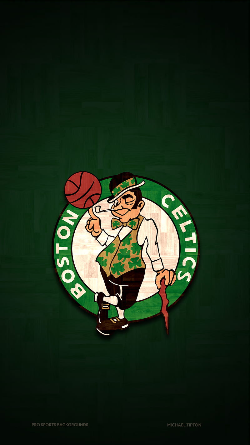 Boston Celtics, basketball, green, nba, HD phone wallpaper