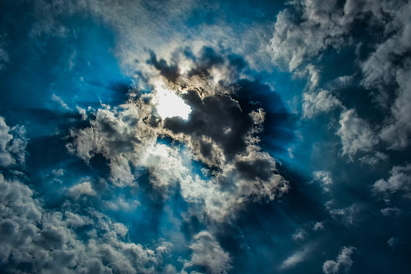 Heaven Clouds, clouds, nature, HD wallpaper