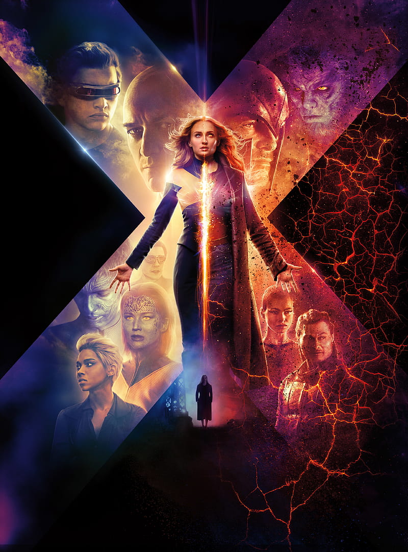X-Men Dark Phoenix 2019 Movie New Poster, HD phone wallpaper
