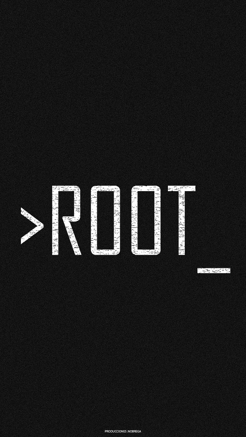 Root, black, code, computer machine, HD phone wallpaper
