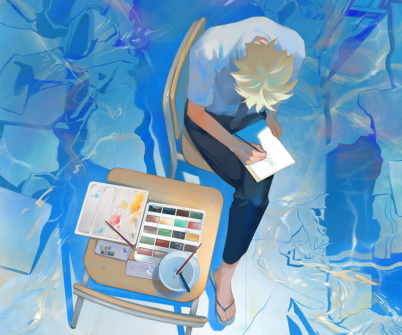 Anime, Blue Period, Yatora Yaguchi, HD wallpaper