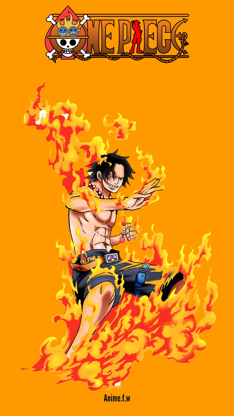 One Piece Ace Wallpapers on WallpaperDog