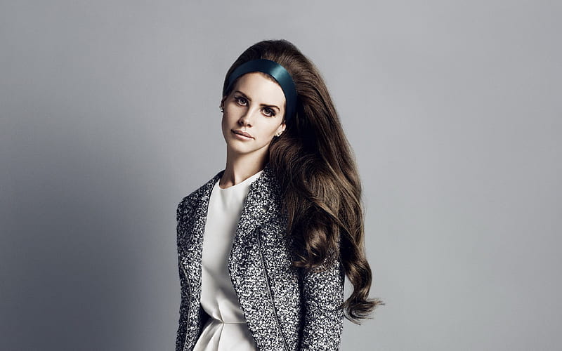Lana Del Rey portrait, American singer, young star, beautiful woman, HD wallpaper