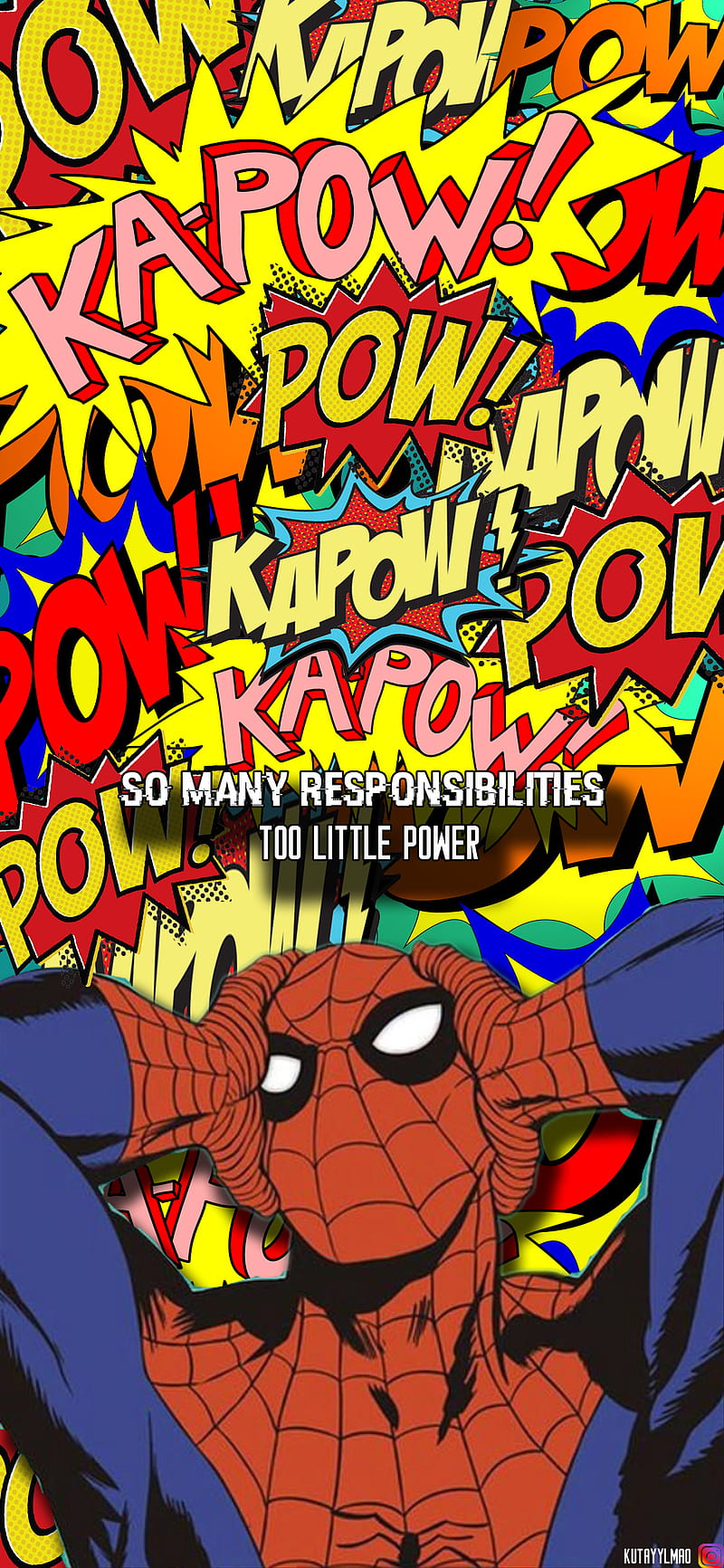 Spiderman, art, avengers, comic, comic book, cool, kutayylmao, marvel,  spider, HD phone wallpaper | Peakpx