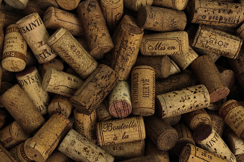 assorted printed cork stoppers, HD wallpaper