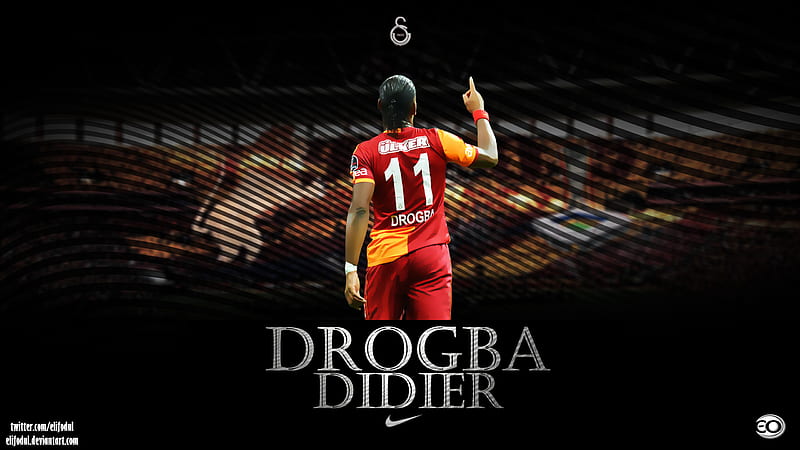 Soccer, Didier Drogba, Galatasaray S.K., HD wallpaper