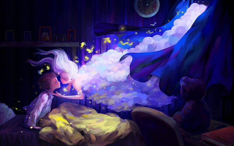 Dream Night - Anime girl by NsLonely on DeviantArt