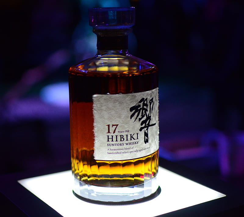 Whiskey 10, bottle, hibiki, japan, suntory, tokyo, whisky, HD wallpaper