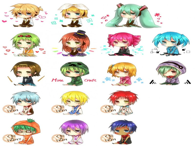 Anime chibi là thể loại hoạt hình vô cùng đáng yêu. Với những nhân vật đáng yêu, dễ thương và hài hước, những bức vẽ anime chibi chắc chắn sẽ khiến bạn cười đầy tươi.