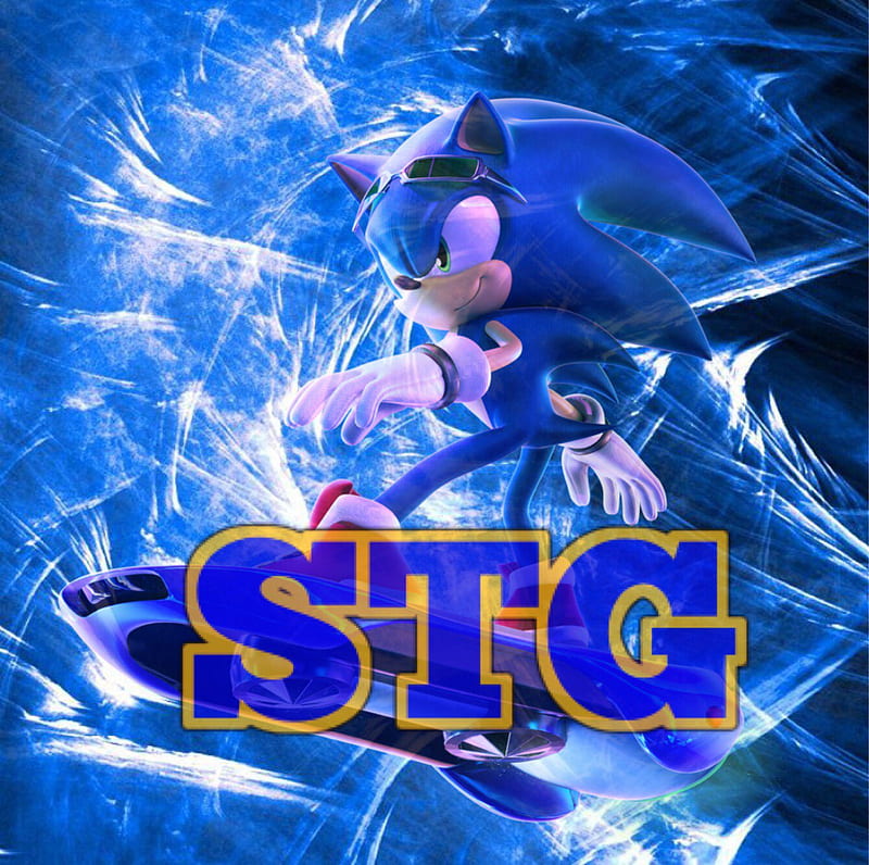 Sonic the hedgehog Super #12 (Super sonic blue)