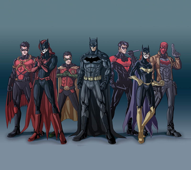 Batman And Friends, cartoon, characters, HD wallpaper | Peakpx