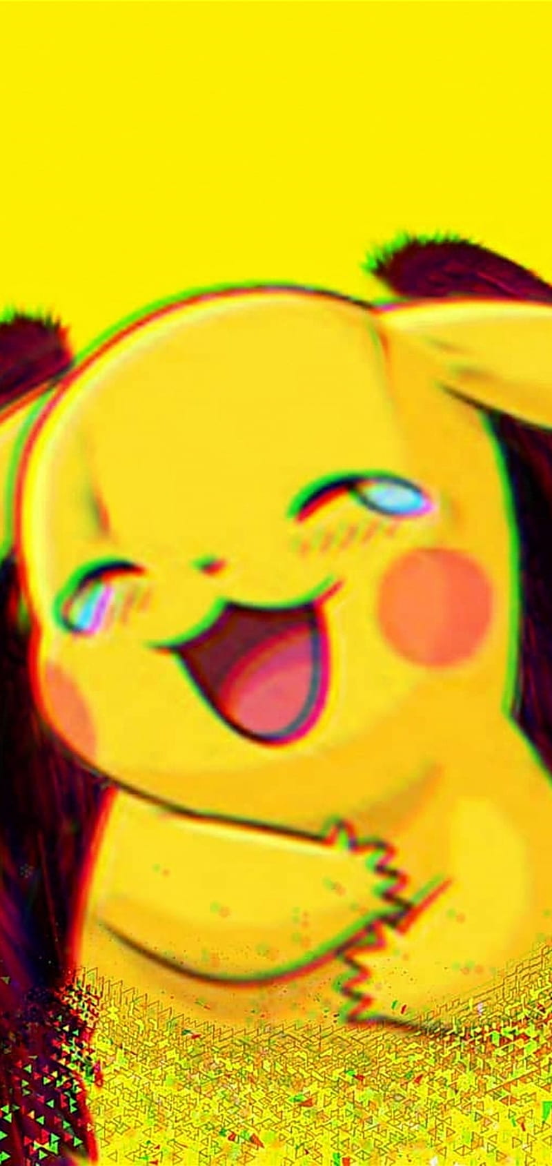 Download Smug Pikachu Meme PFP Wallpaper