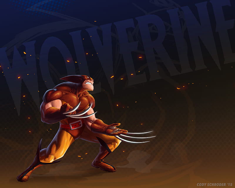 Wolverine Artwork , wolverine, artwork, artwork, digital-art, superheroes, artist, HD wallpaper