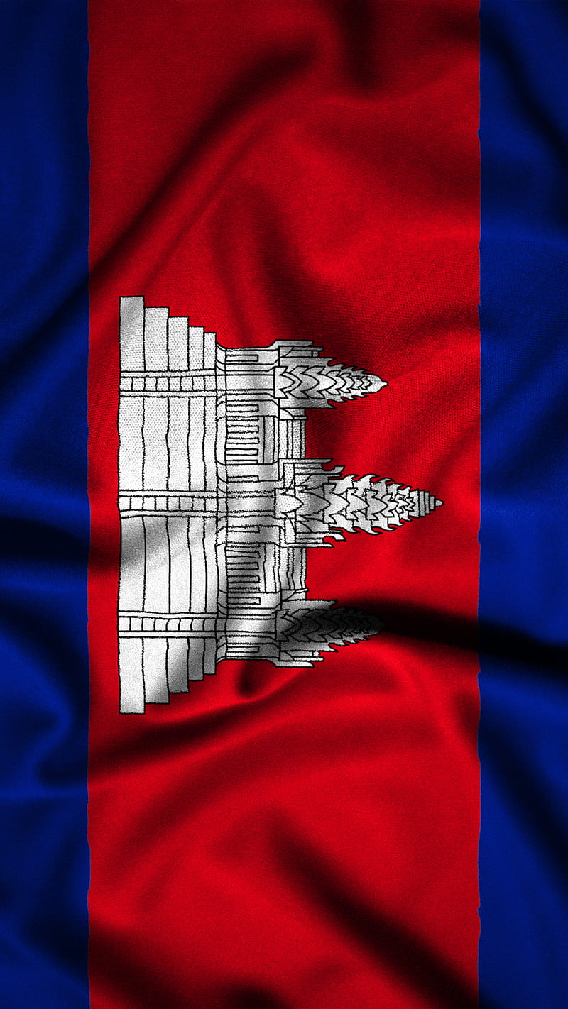 Cambodia, Cambodia country, Cambodia flag, HD phone wallpaper