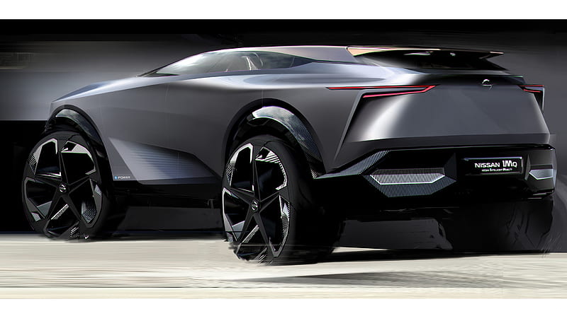 2019 Nissan IMQ Concept - Design Sketch , car, HD wallpaper