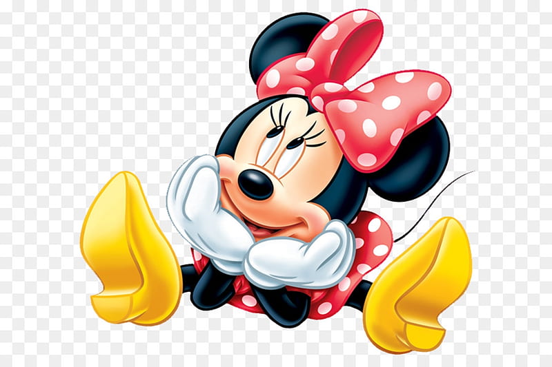 Minnie Mouse, red, black, yellow, bow, cute, dot, child, disney, shoes, HD wallpaper