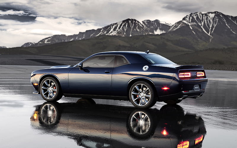 2015 Dodge Challenger SRT Hellcat, 4th Gen, Coupe, Supercharged, V8, car, HD wallpaper