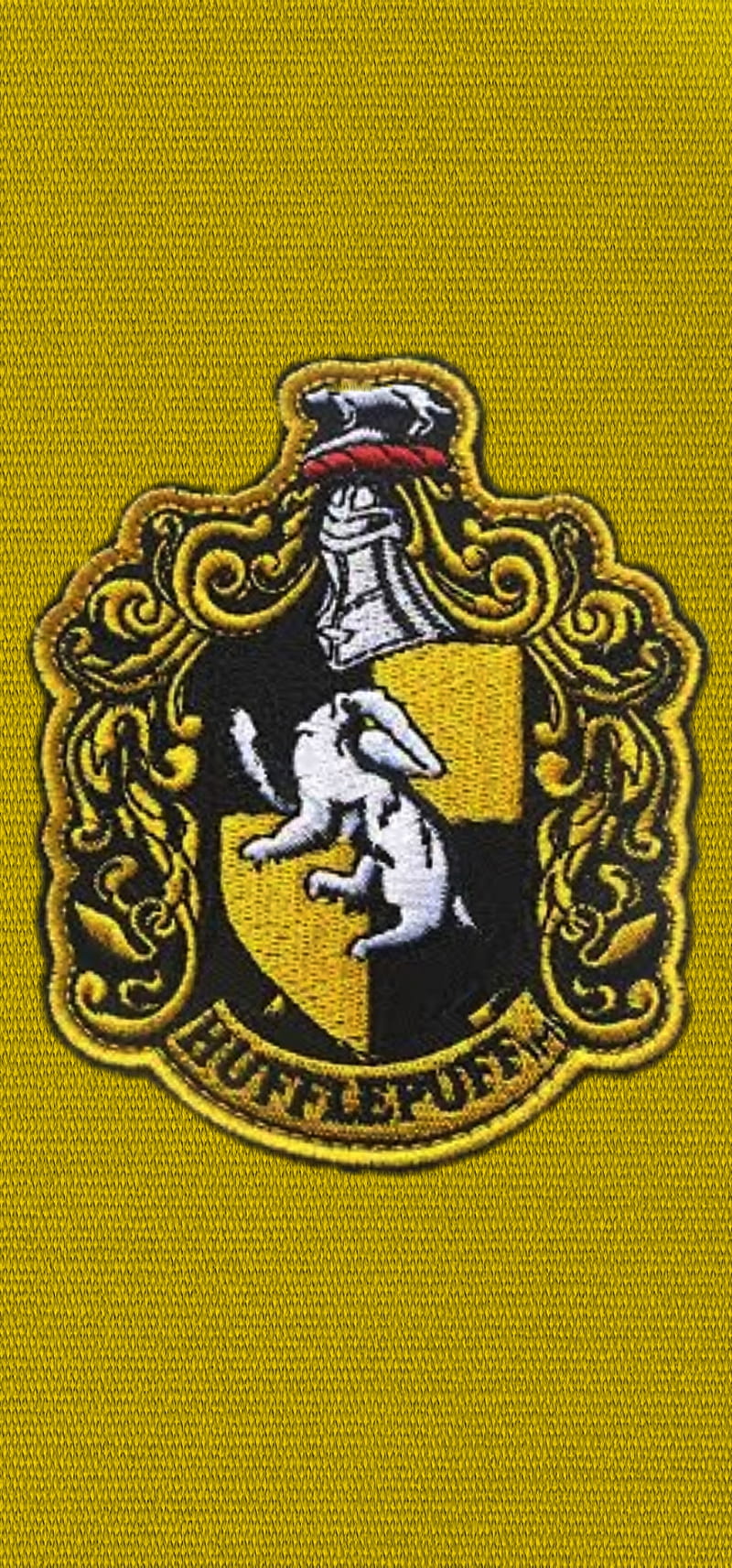 Hufflepuff Seal, harry potter, HD phone wallpaper