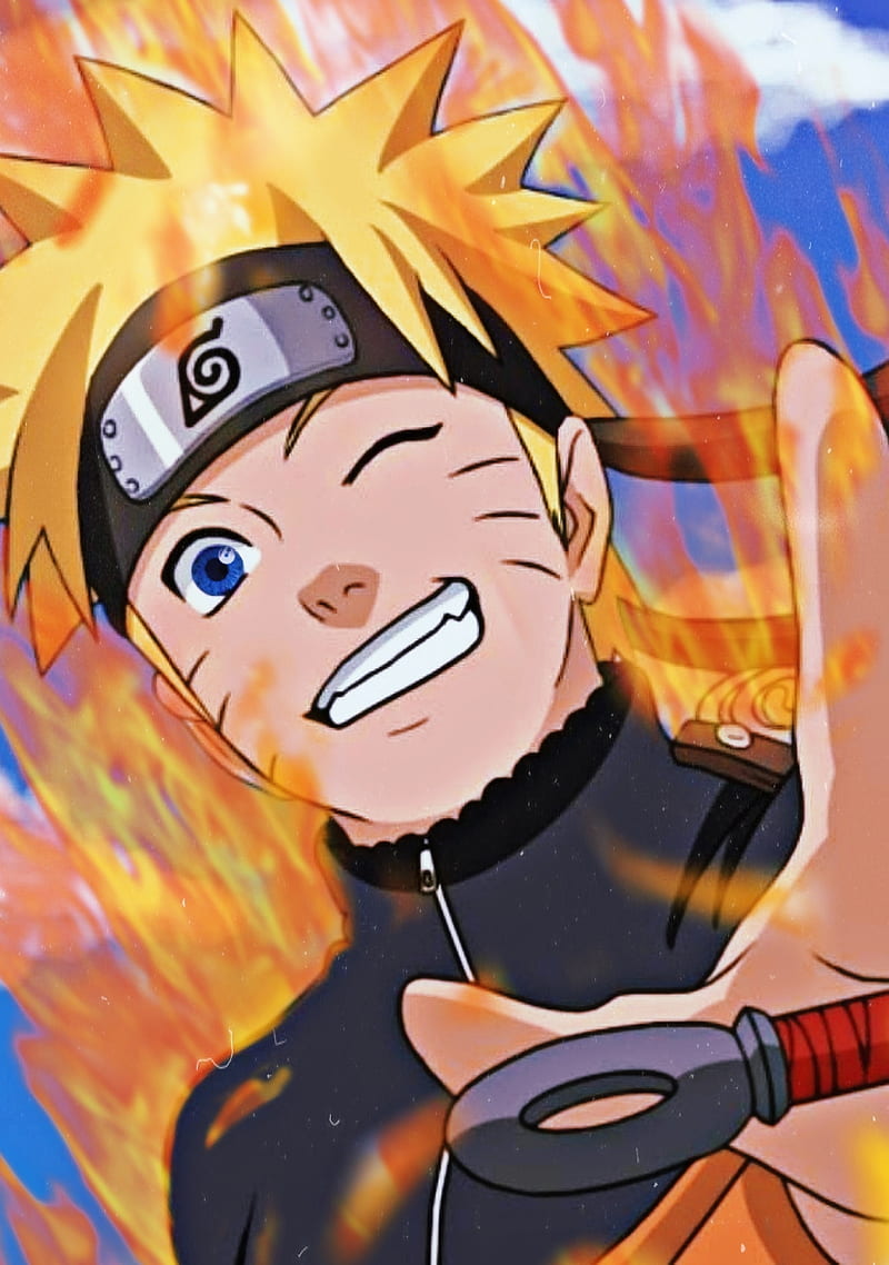 Naruto, anime, fire, japan, naruto shippuden, otaku, zorro, HD