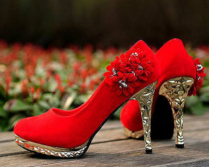 Red Stilettos, Stilettos, red, shoe, heels, HD wallpaper | Peakpx