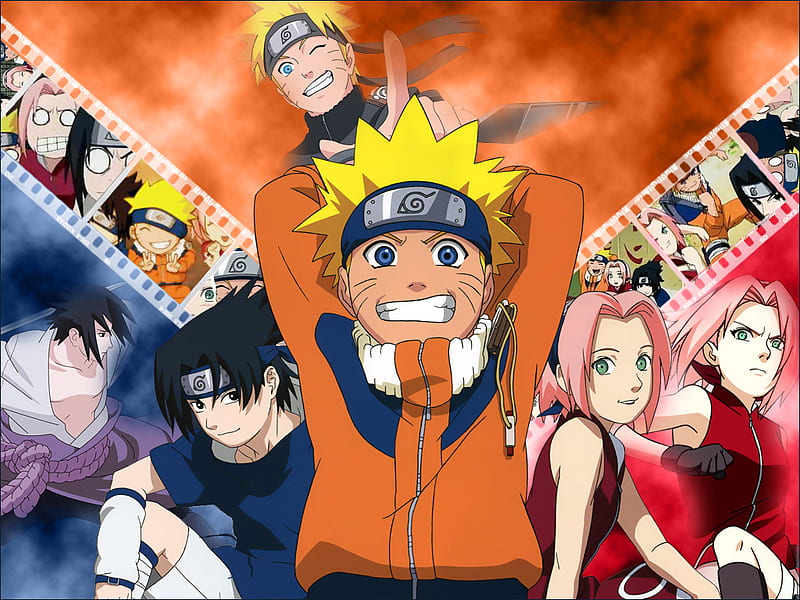 naruto team 7, 7, naruto, team, HD wallpaper