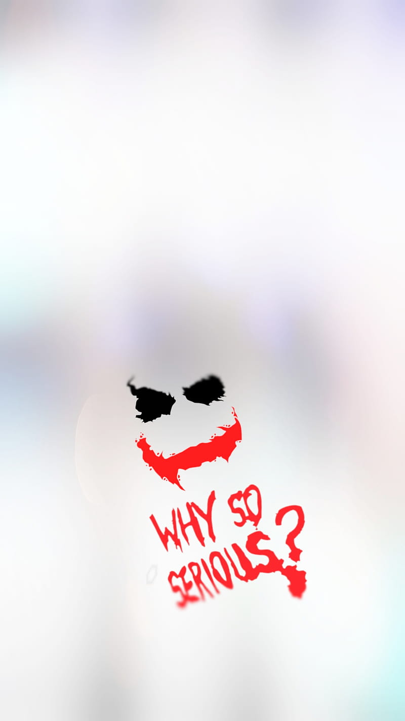 Joker - Why so serious, heith ledger, HD phone wallpaper | Peakpx