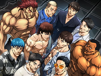 Pin de Maurito_d em Baki the grappler  Anime de artes marciais, Personagens  de anime, Animes wallpapers