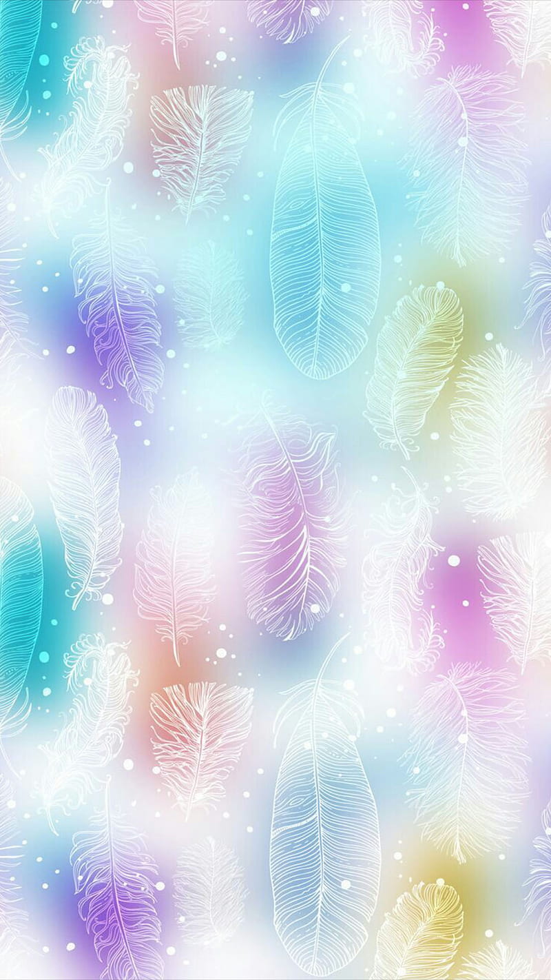 feathers, background, fall, HD phone wallpaper