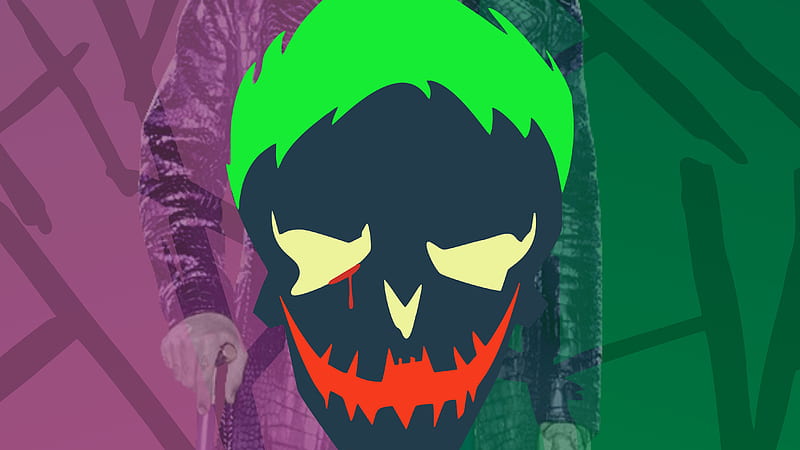 Joker Haha , joker, suicide-squad, supervillain, HD wallpaper