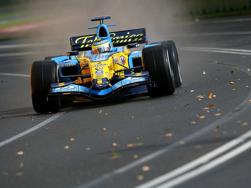 2006 Renault F1 R26, Formula 1, Open Top, Race Car, V8, HD wallpaper