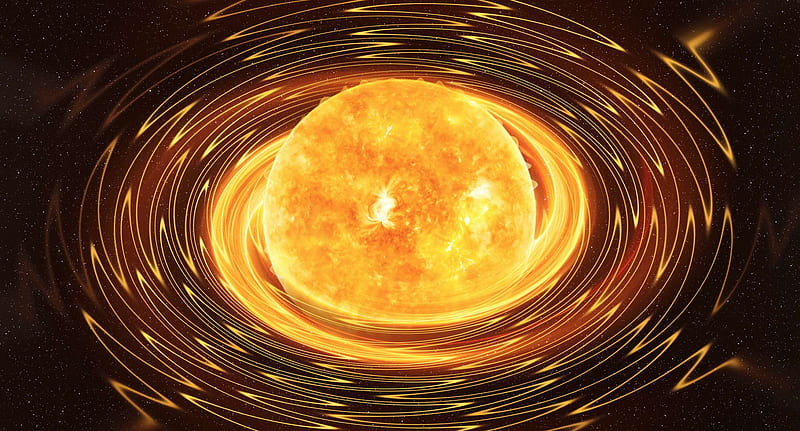 The youngest magnetar ever discovered found spinning 16,000 light years away, HD wallpaper