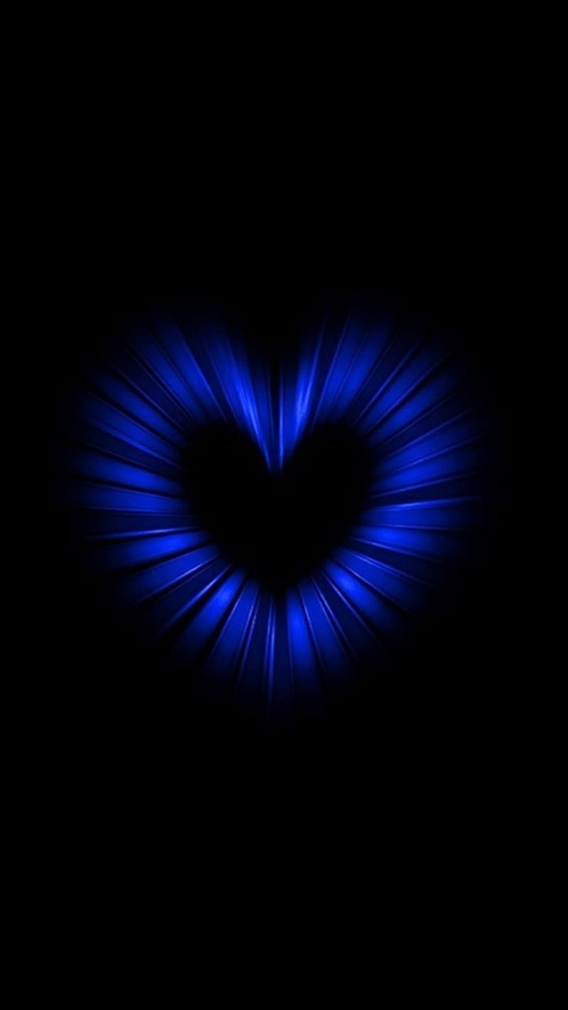 Blue Heart, HD phone wallpaper | Peakpx
