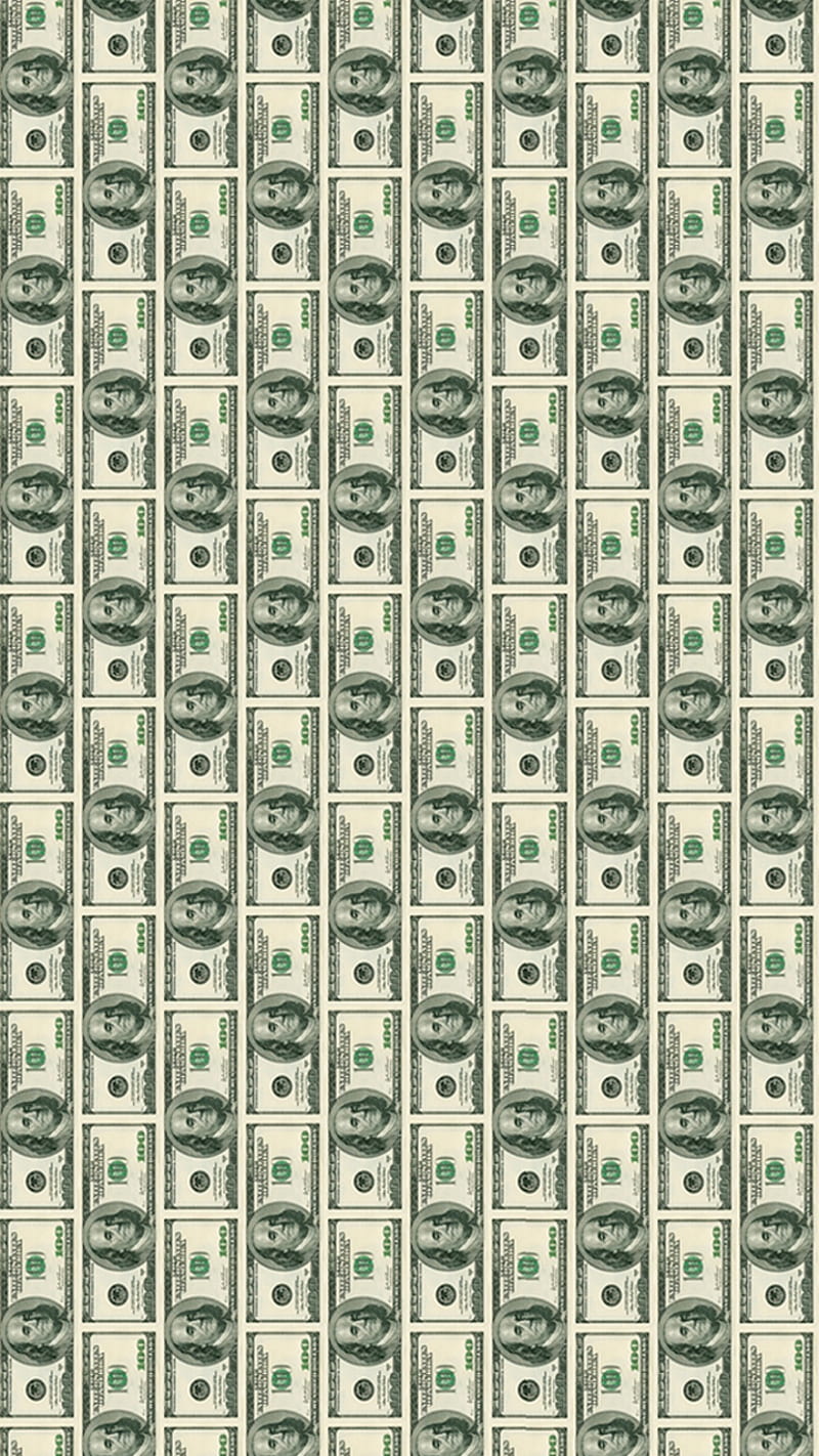 Mini Money Pattern, george washington, green, money, one dollar, patterns, HD phone wallpaper