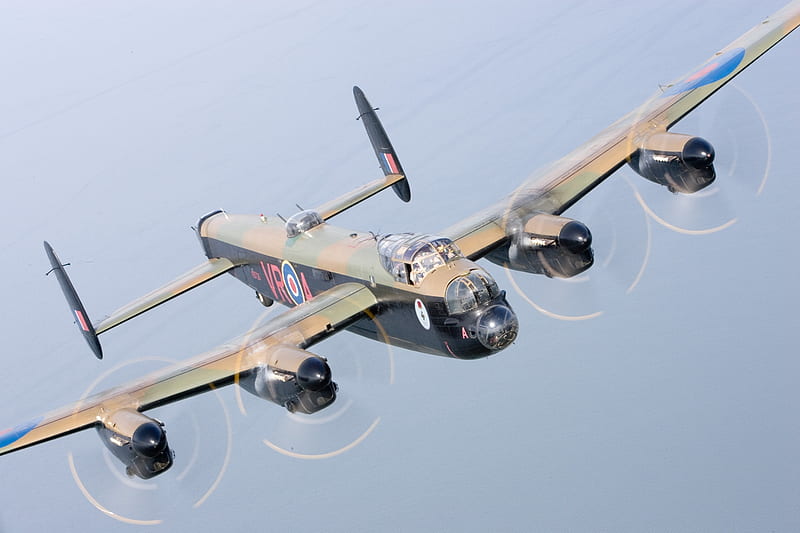 LANCASTER BOMBER, aircraft, plane, bomber, lancaster, HD wallpaper