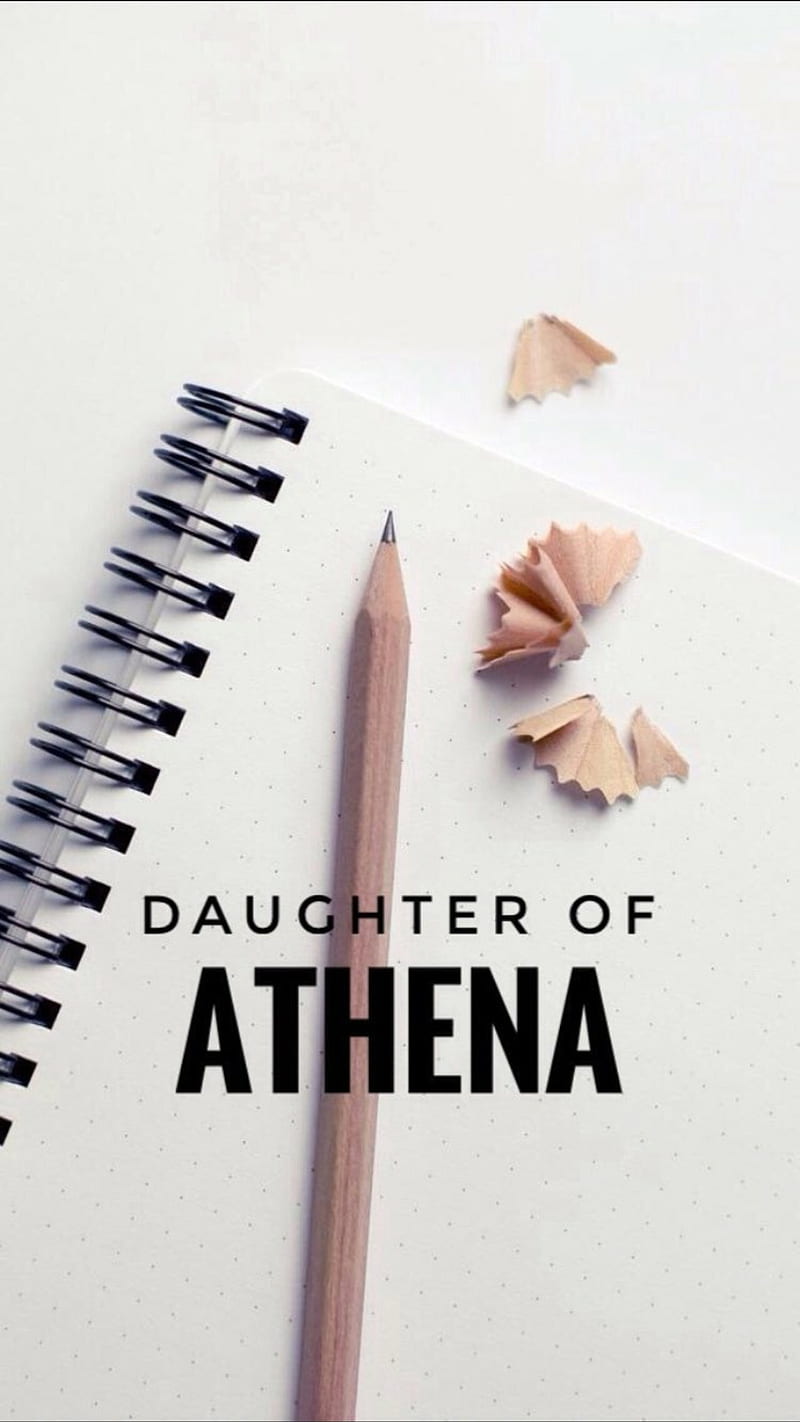 Athena, daughter, godess, jackson, percy, HD phone wallpaper