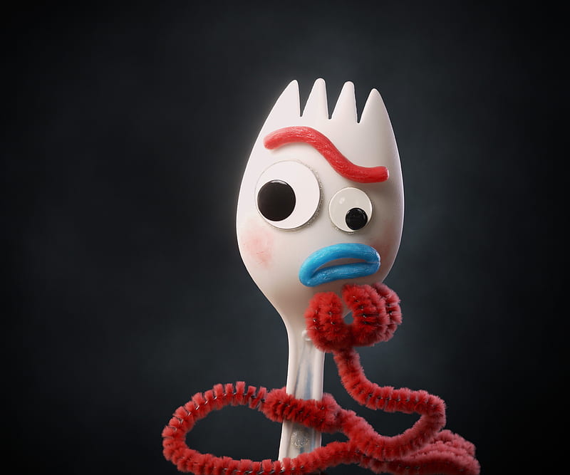 Forky In Toy Story 4, HD wallpaper