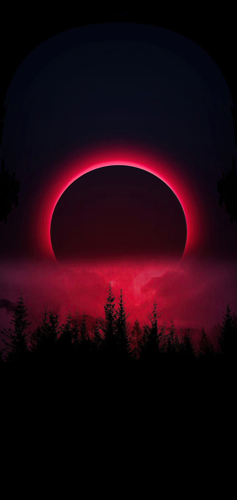 Luna Roja, Fondo de pantalla HD | Peakpx