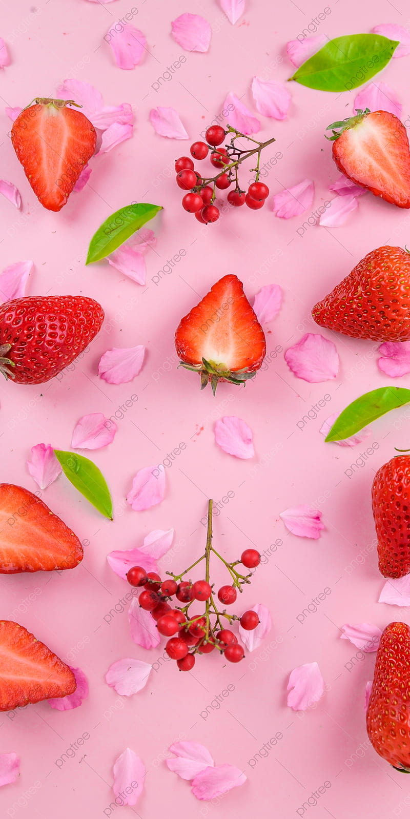 Cute strawberry wallpaper stock vector Illustration of food  87564290